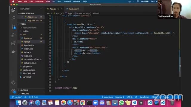 Sharing Session : Create To-Do List with React смотреть онлайн