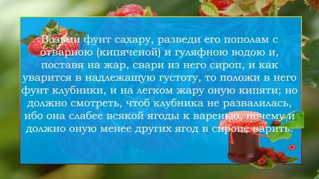 Литературное варенье «5 рецептов варенья от классиков русской литературы» смотреть онлайн