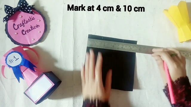 Easy 3D Paper Trophy With Gift Box Tutorial - How To Make Small Paper Trophies | Cute Paper Trophy смотреть онлайн