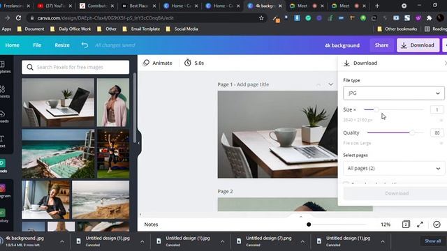 Work microstock sites with Canva : Class 3 смотреть онлайн