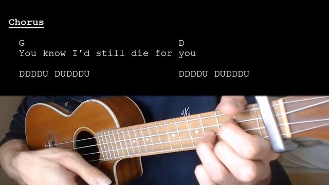Joji - Die For You EASY Ukulele Tutorial With Chords / Lyrics смотреть онлайн