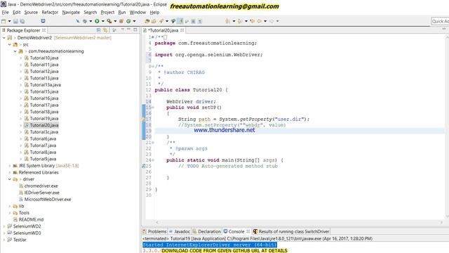 Selenium Webdriver : First Test Script with Edge browser : Tutorial 20 смотреть онлайн