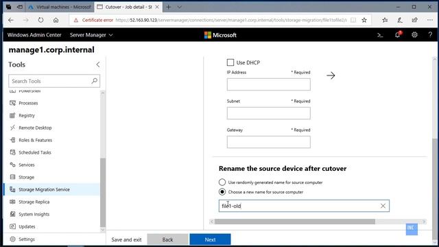 Migrate file servers with Storage Migration Service смотреть онлайн