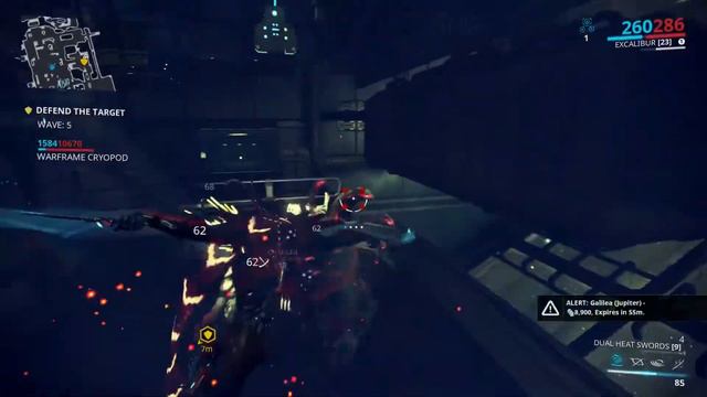 Warframe - Planet Venus Romula Mission Defense смотреть онлайн