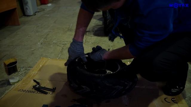 Бортировка шин своими руками | Меняем шины на подростковом квадроцикле Motax