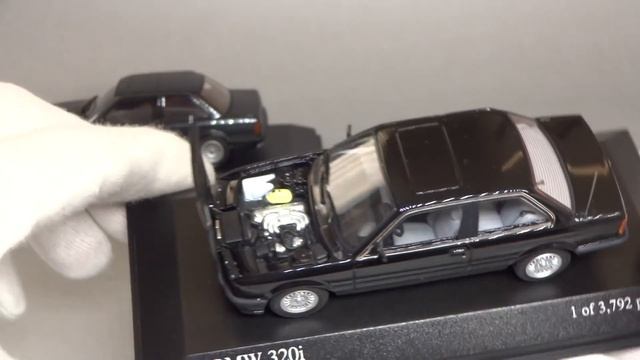 BMW 325i VS BMW 320i (E30) 1:43 - Сравнительный обзор раннего и позднего Minichamps