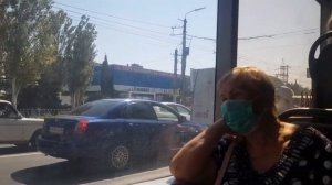 Севастопольский троллейбус  ул.Олега Кошевого -ул.Ген. Хрюкина   31.08.2021г.