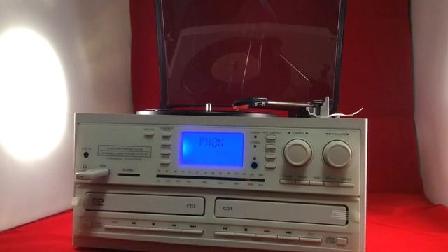 Центр оцифровки с проигрывателем винила, CD, кассет, MP3, радио Boytone A29 смотреть онлайн