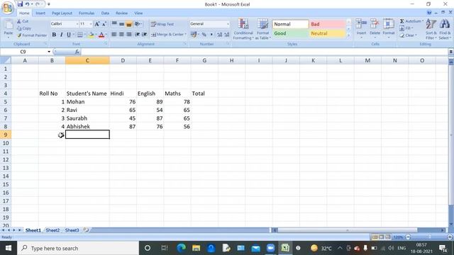 Class-5, Subject: Computer Lesson-3 Ms- Excel( Practical Video) смотреть онлайн