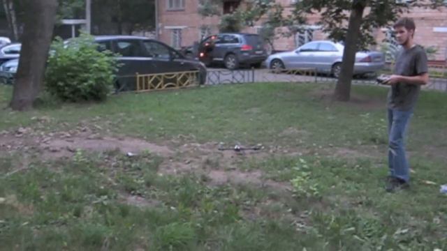 Рама квадрокоптера Gaui 500x+ArduPilot Mega смотреть онлайн