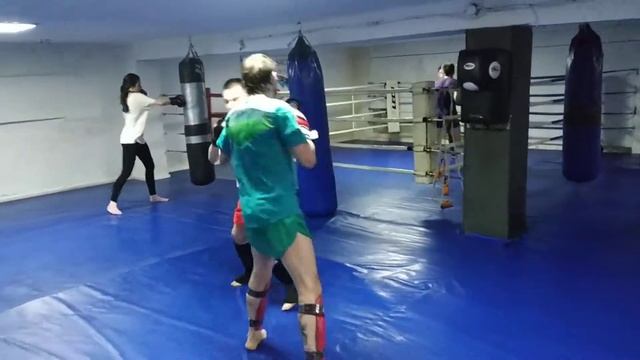 2019.03.26 Спарринг по тайскому боксу в клубе Лотос смотреть онлайн
