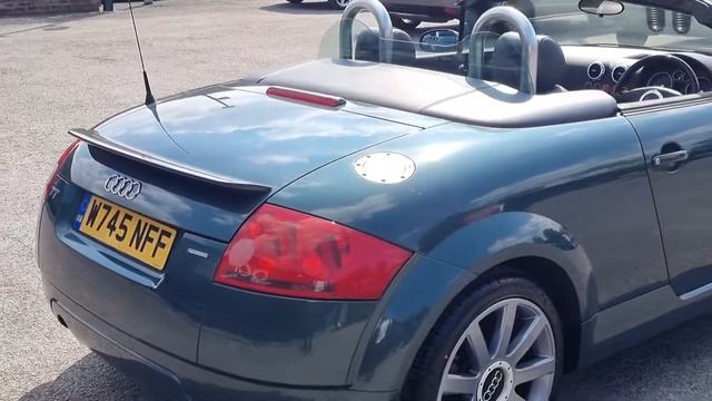 Audi TT Roadster in Olive Green Pearl - Part Exchange to Clear Walk Around смотреть онлайн