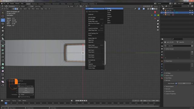 Моделирование японского топора в Блендере.Modeling of a Japanese axe in a blender. смотреть онлайн