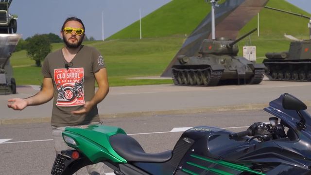 Kawasaki ZX-14 - Гипербайк на каждый день смотреть онлайн