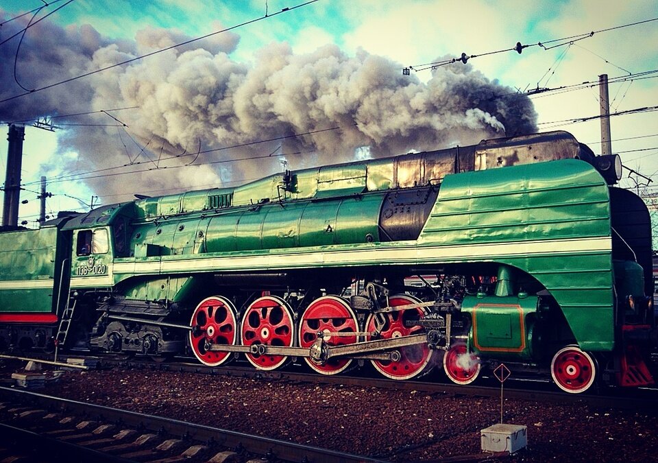 История последнего Советского пассажирского паровоза СССР, П36 Генерал. смотреть онлайн