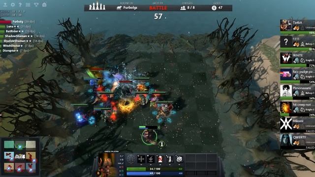 Dota 2 Arcade Auto Chess - Winning the late game hard смотреть онлайн