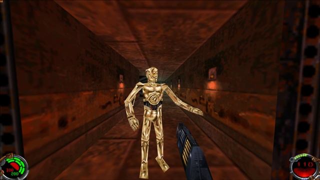 Star Wars: Jedi Knight: Mysteries Of The Sith - 06 Katraasii Space Port - All Secrets смотреть онлайн