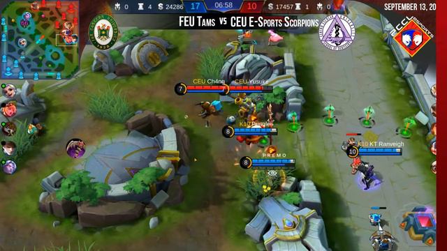 PCCL Inter-School National Digital Games - NCR Leg Finals - Highlights FEU vs CEU смотреть онлайн