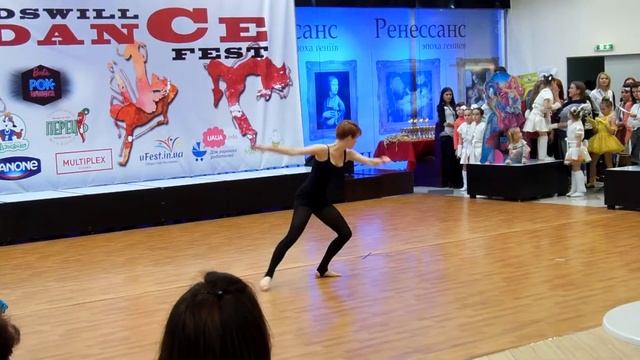Дочь Настя. KidsWill Dance Fest. Первое место, медаль, диплом. смотреть онлайн