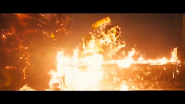 Кадр с Лавовым Годзиллой!Гибель Гидоры! смотреть онлайн