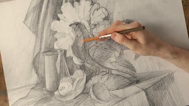 Рисунок натюрморта по фото смотреть онлайн