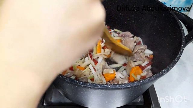 Домашнее ароматное вкусное Жаркое.Өте дәмді Жаркое. смотреть онлайн