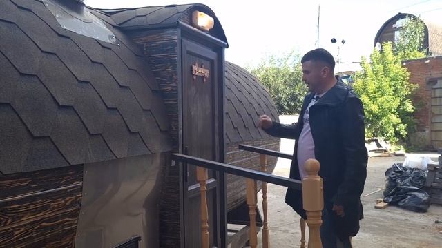 Сравним две бани-бочки, в чем отличия и сходства? смотреть онлайн