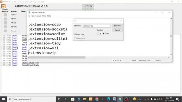 How to resolve issue PHP extension zip and gd not installed in Xampp |install php zip extension|