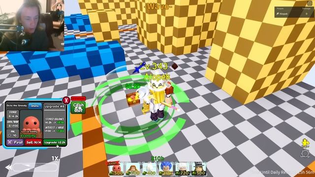 New Octo The Greedy 6 Star Is THE BEST MONEY UNIT! RIP SPEEDWAGON! (All Star Tower Defense World 3)