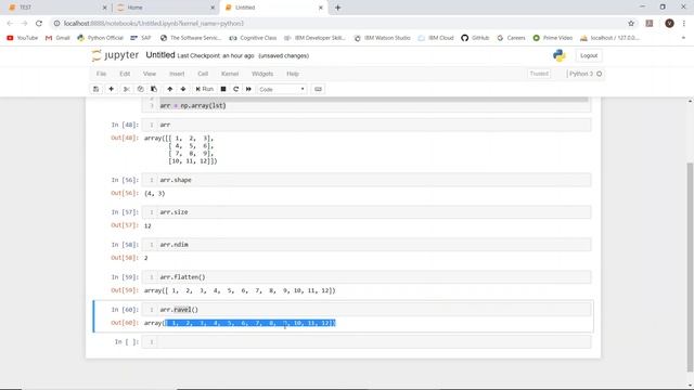 15 Flattening Multi Dimension NumPy Array смотреть онлайн