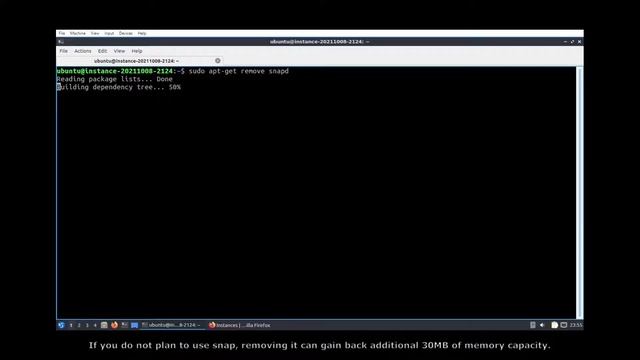 Oracle Cloud VPS: Ubuntu Minimal Instance slim down смотреть онлайн