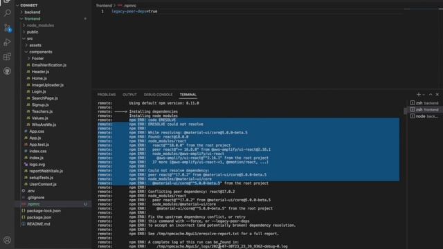 React Peer Dependency Quick Fix Heroku смотреть онлайн
