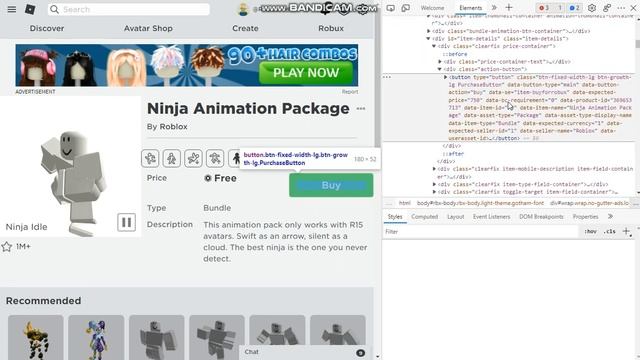 How To Get Free Ninja Animation In Roblox смотреть онлайн