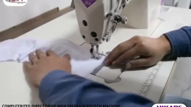 HIKARI H9500N-7D-5/AK COMPUTERIZED DIRECT DRIVE HIGH SPEED LOCKSTITCH MACHINE смотреть онлайн