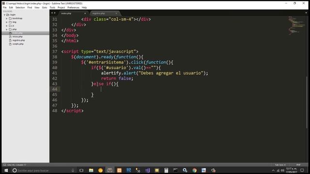 Sistema de login con PHP y MySQL | Validar datos, crear tabla sql y conexión con PHP a MySQL. Cap 2 смотреть онлайн