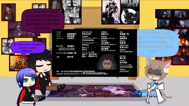 Re: zero pride if react to The Dark Work Sisters (Elsa and Meili) in Re: zero break time смотреть онлайн