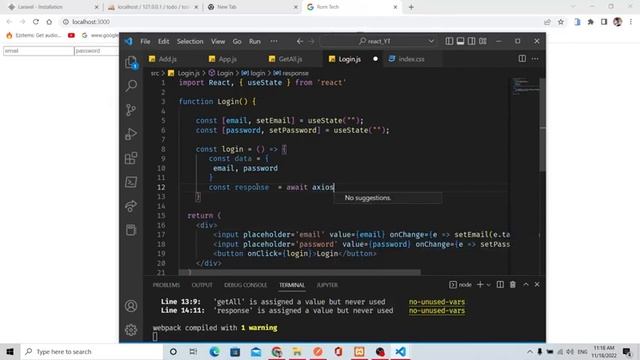 LARAVEL និង REACT JS TodoList CRUD | របៀបធ្វើ Todo List ប្រើ Laravel និង ReactJs - Rorn Tech смотреть онлайн