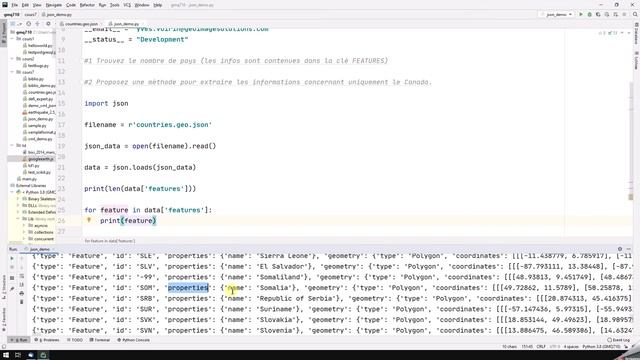 Lire un fichier JSON смотреть онлайн