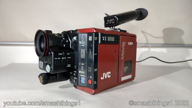 1986 JVC GR-C7E VHS-C Camcorder Tape Rewind смотреть онлайн