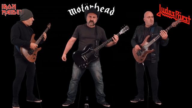 Motorhead VS Iron Maiden VS Judas Priest (Guitar Riffs Battle) смотреть онлайн