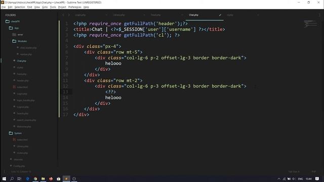 Making Chat Page -2 | Chat Application With PHP in HINDI PART - 4 смотреть онлайн