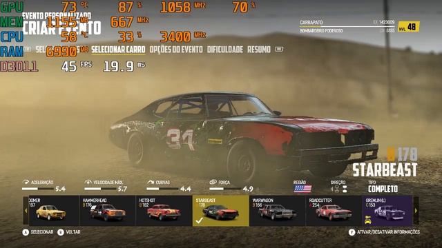 Wreckfest Test GT 740 4gb смотреть онлайн