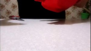 Большой мак из гофрированной бумаги