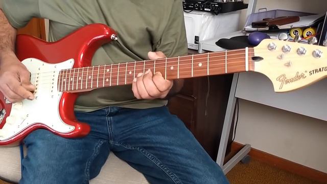 Stuck on you (Lionel Richie) Guitar cover - FENDER DELUXE 75th Anniversary series смотреть онлайн
