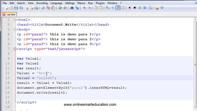 JavaScript Tutorials in Tamil Part - 13 getElementByID part - 3 смотреть онлайн