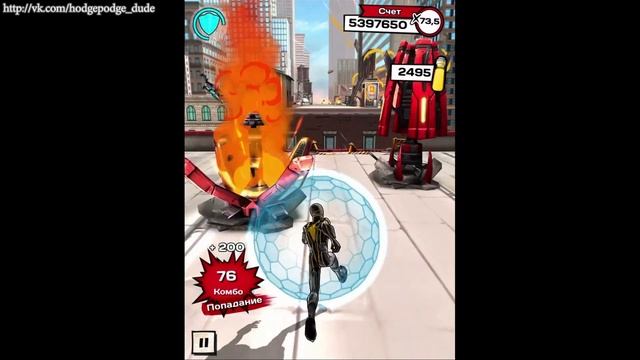 Spider-Man Unlimited играю #61 (мобильная версия) iOs смотреть онлайн