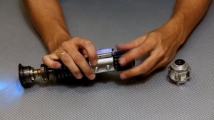 Световой меч Оби-Вана Кеноби | Obi-Wan Kenobi Custom cryslal camber Lightsaber | Warsabers