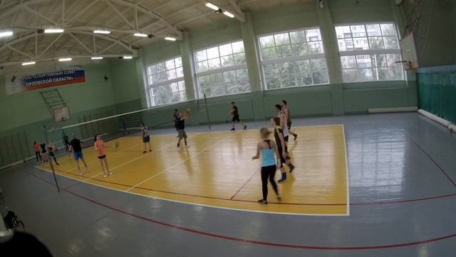 Тренировка Волейбол - начинающая группа 2019/007/07 Орел смотреть онлайн