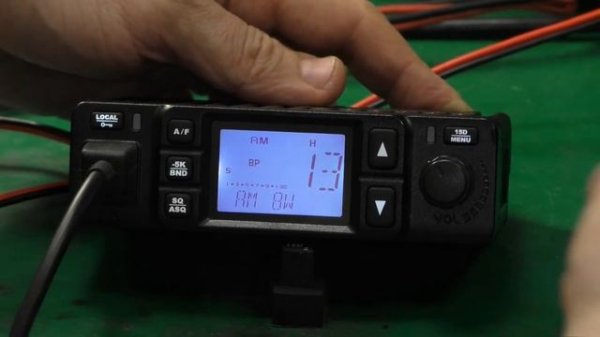 OPTIM Corsair - настройка модуляции в АМ