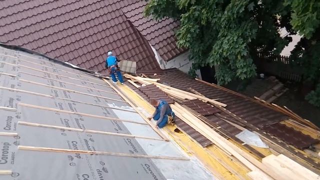 мотаж переделка модульной черепицы Будмат Венеция смотреть онлайн